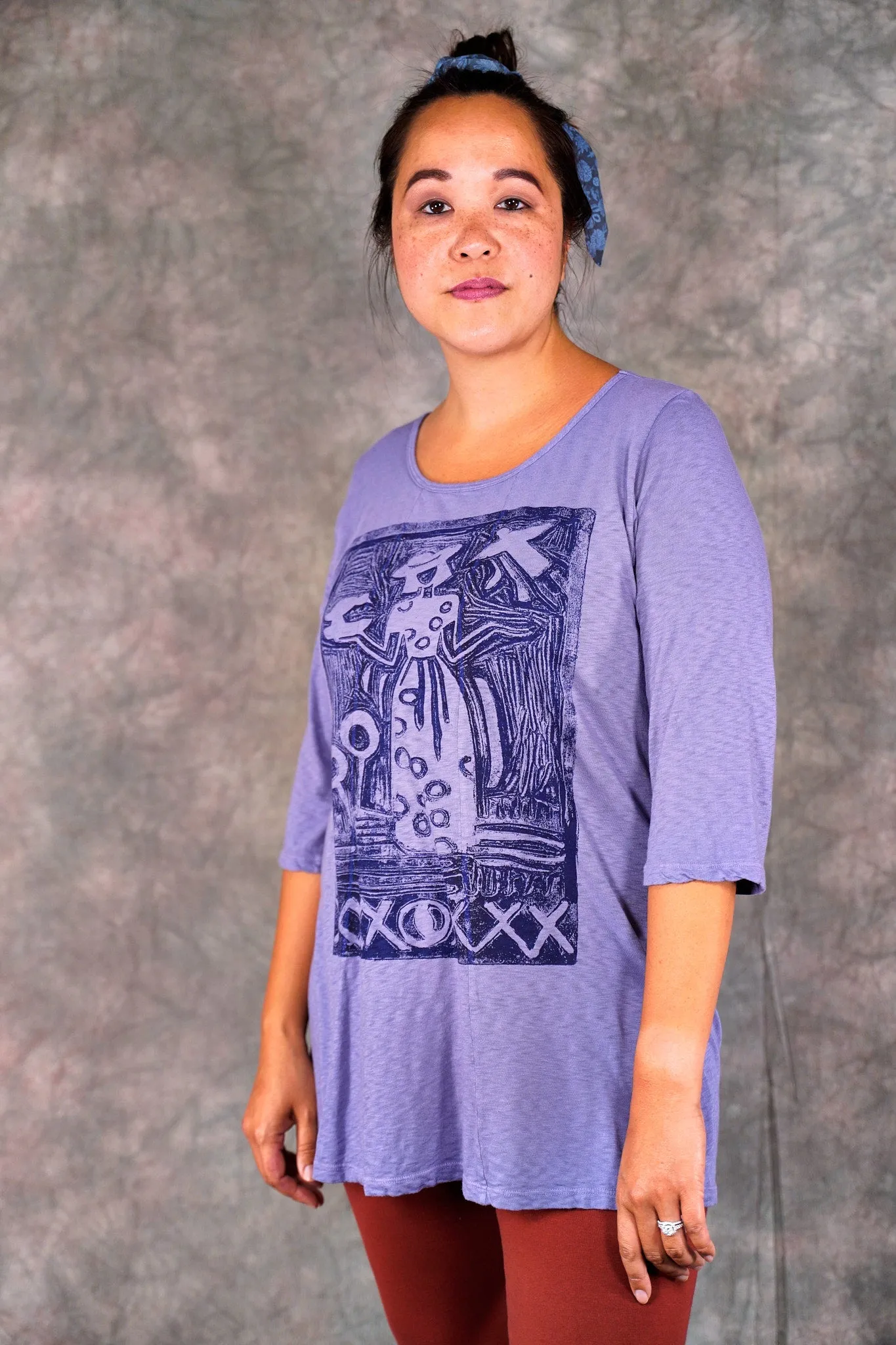 1207-2 New Hope Tee Violet-P