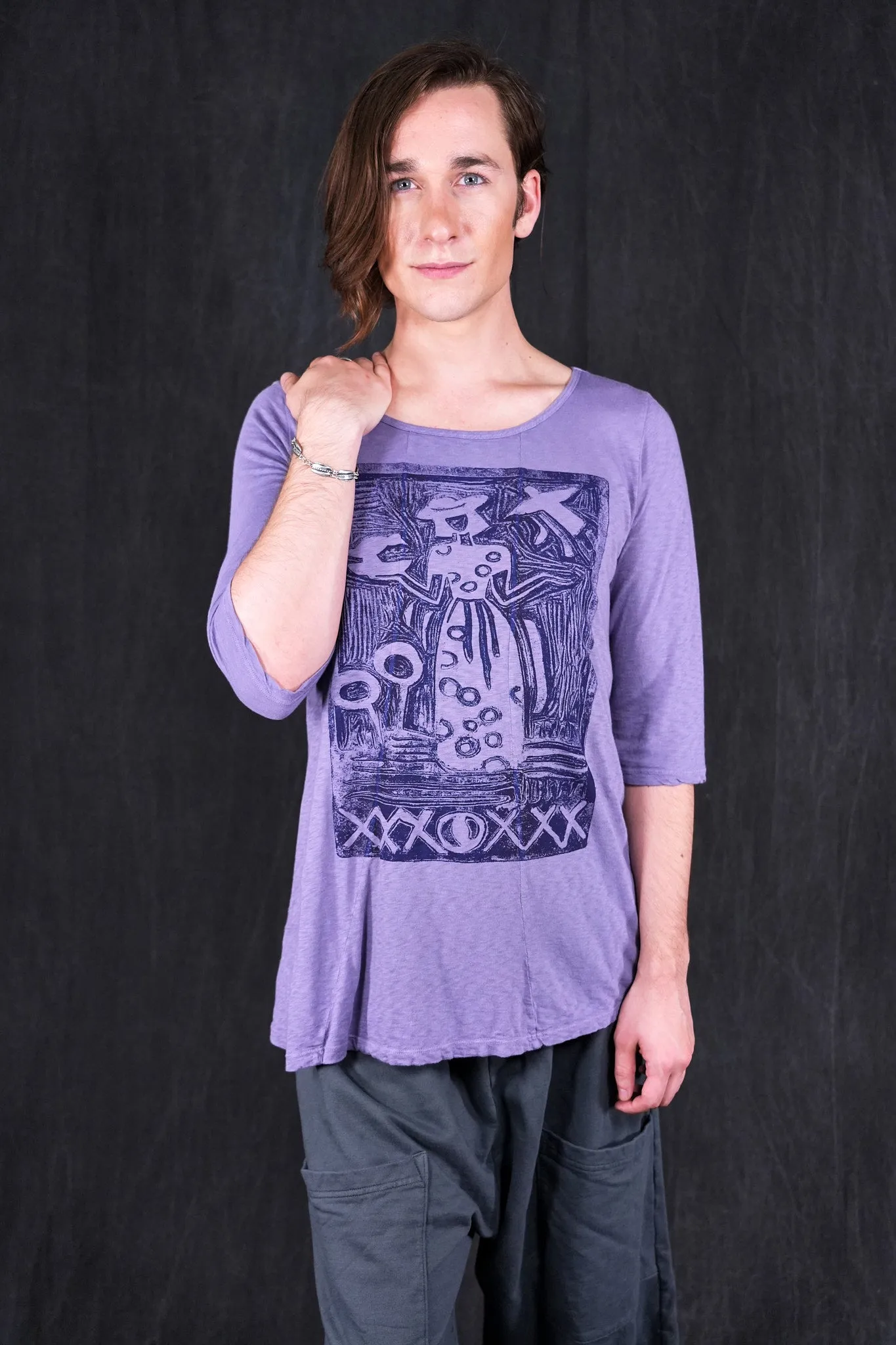 1207-2 New Hope Tee Violet-P