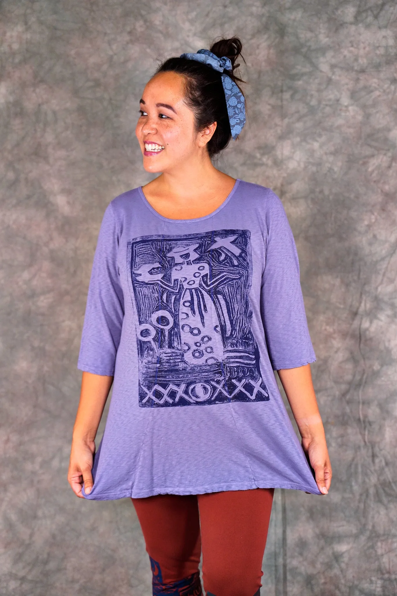 1207-2 New Hope Tee Violet-P