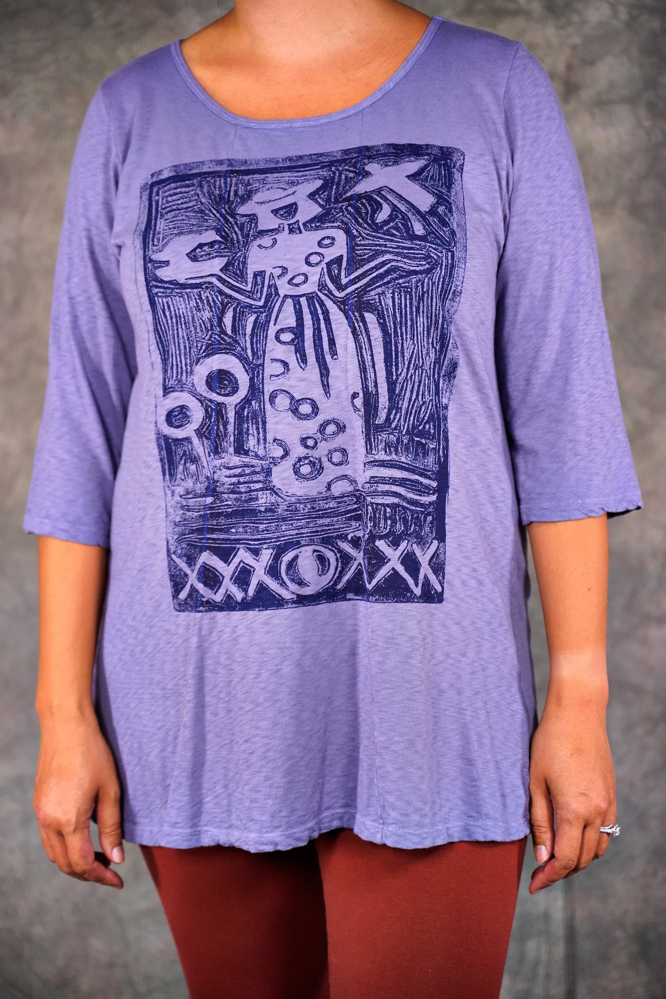 1207-2 New Hope Tee Violet-P