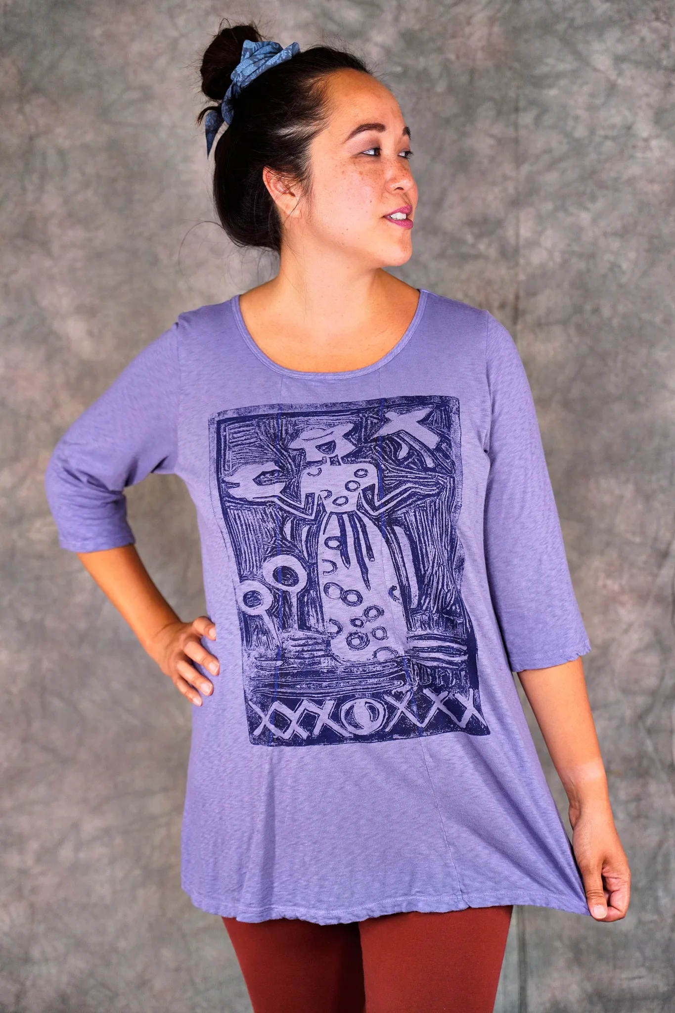 1207-2 New Hope Tee Violet-P