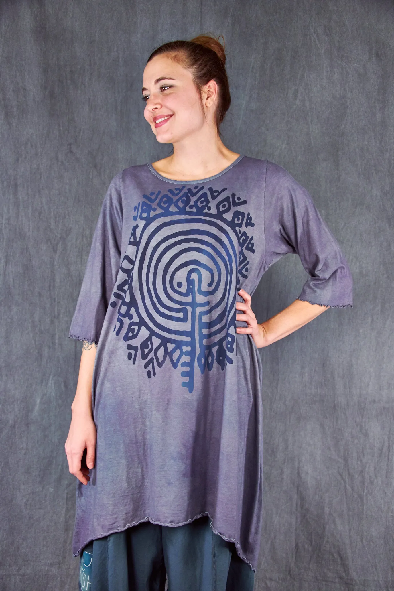 1565 Swing Tunic-Storm Cloud-P