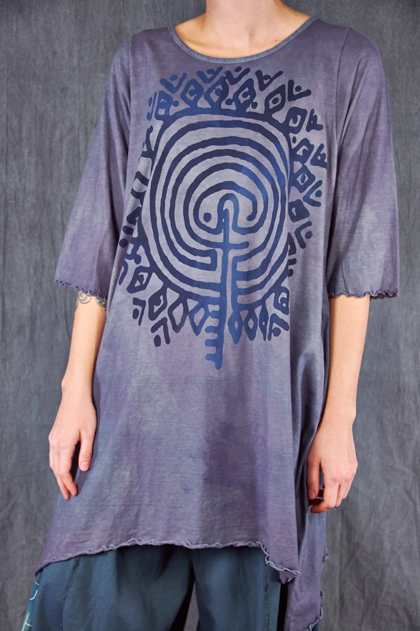1565 Swing Tunic-Storm Cloud-P
