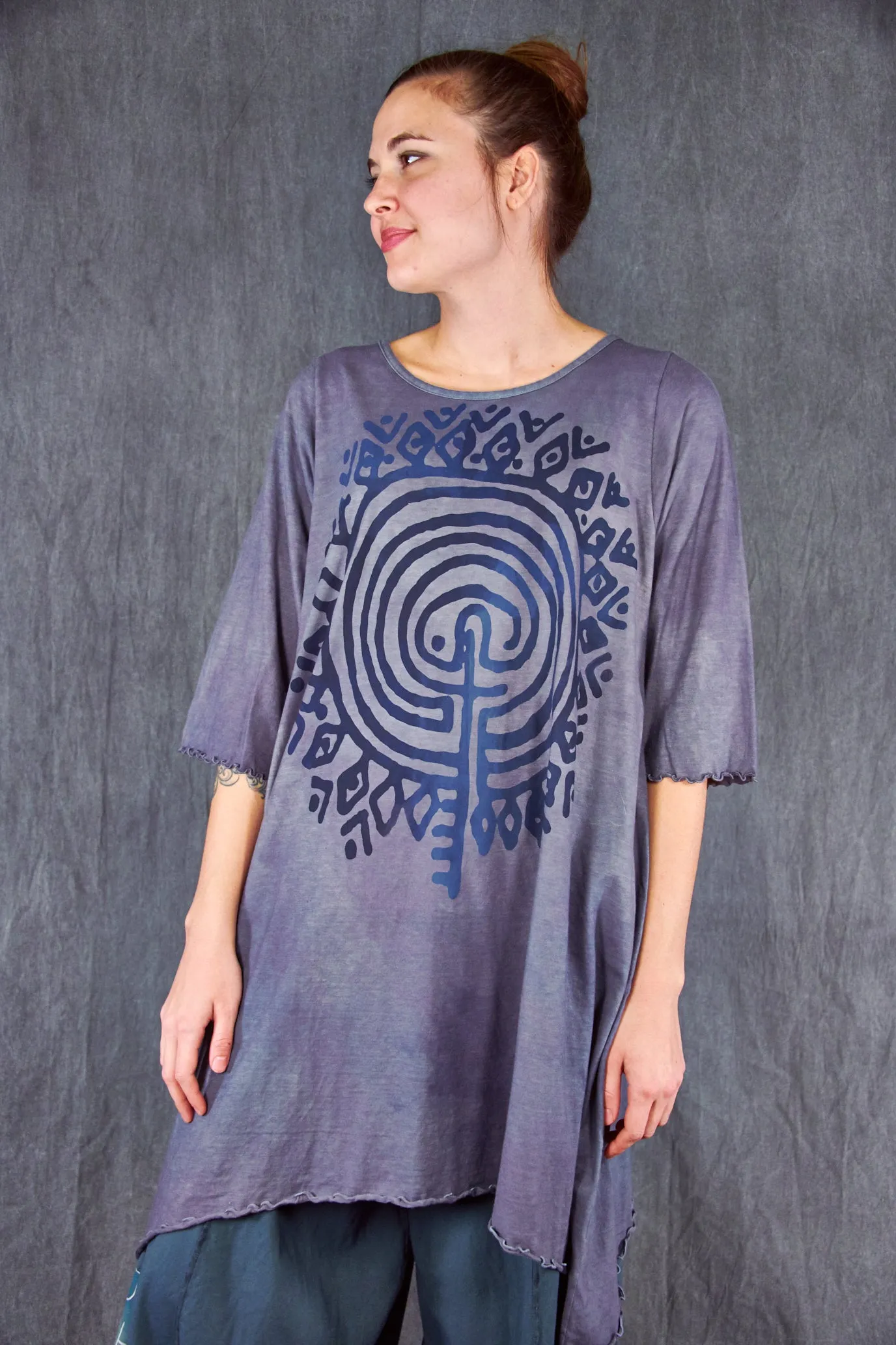 1565 Swing Tunic-Storm Cloud-P