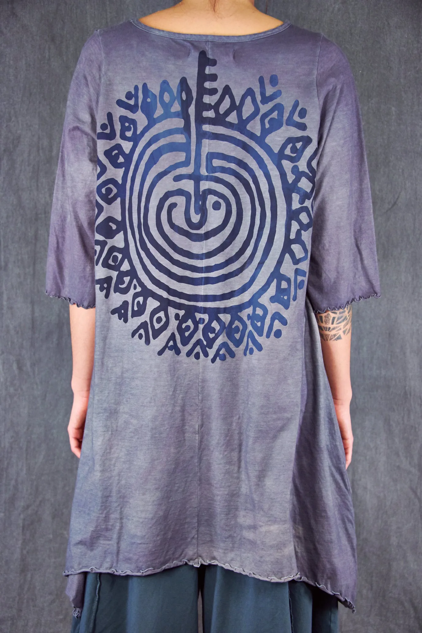 1565 Swing Tunic-Storm Cloud-P