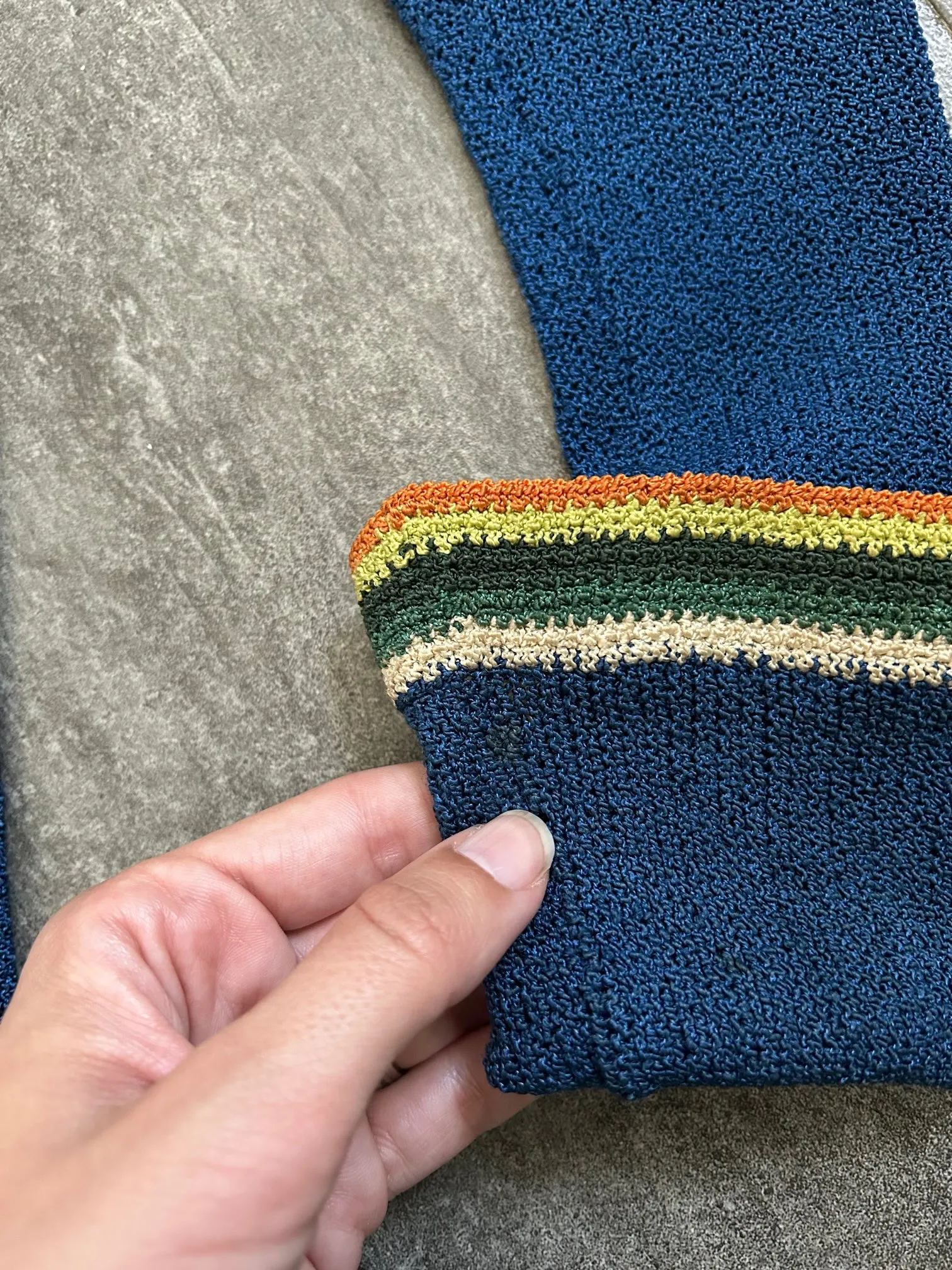 1930s cardigan . vintage 30s blue rayon knit sweater . size xs to s