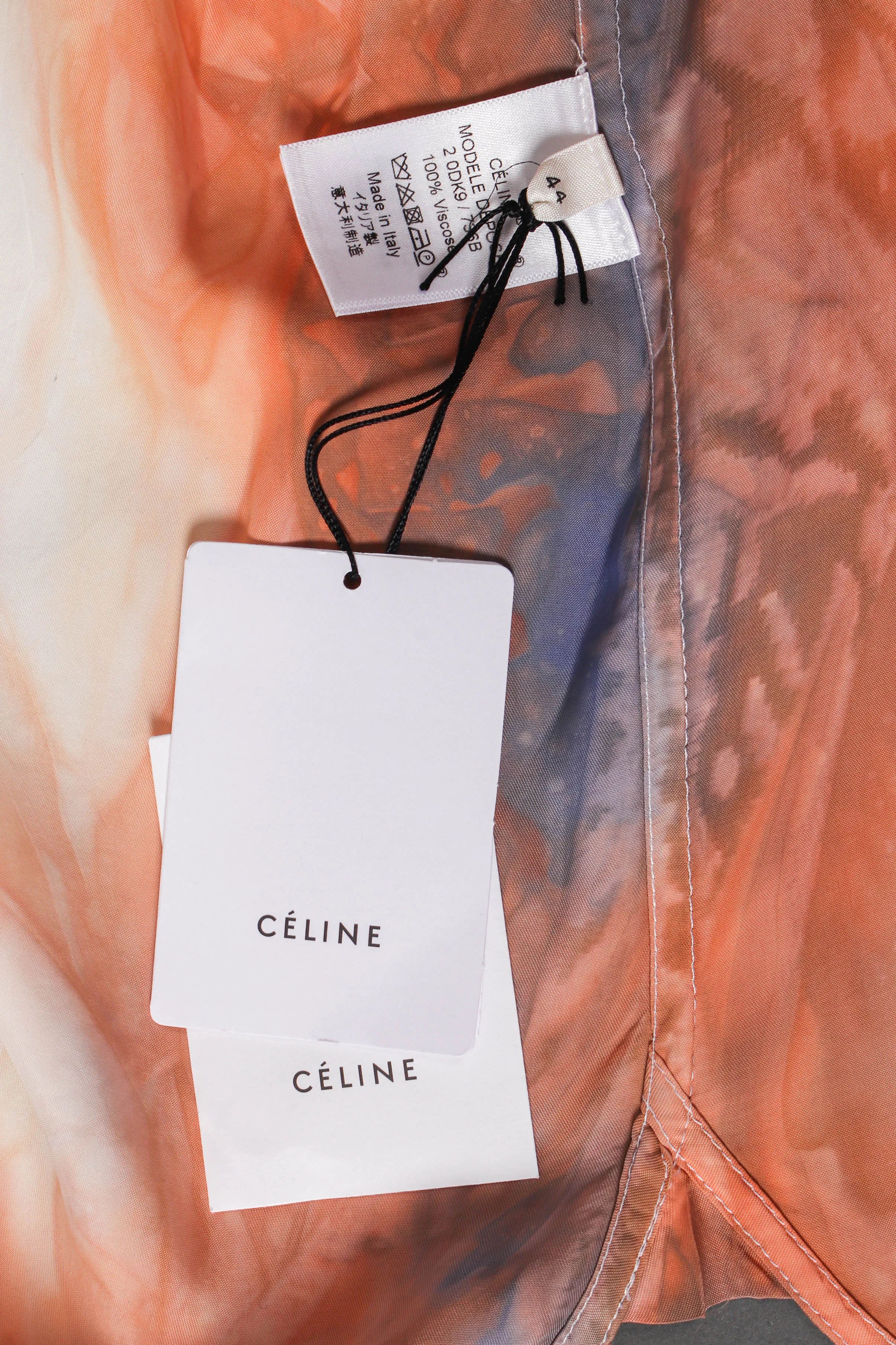 2018 Resort Pastel Tie Dye Blouse