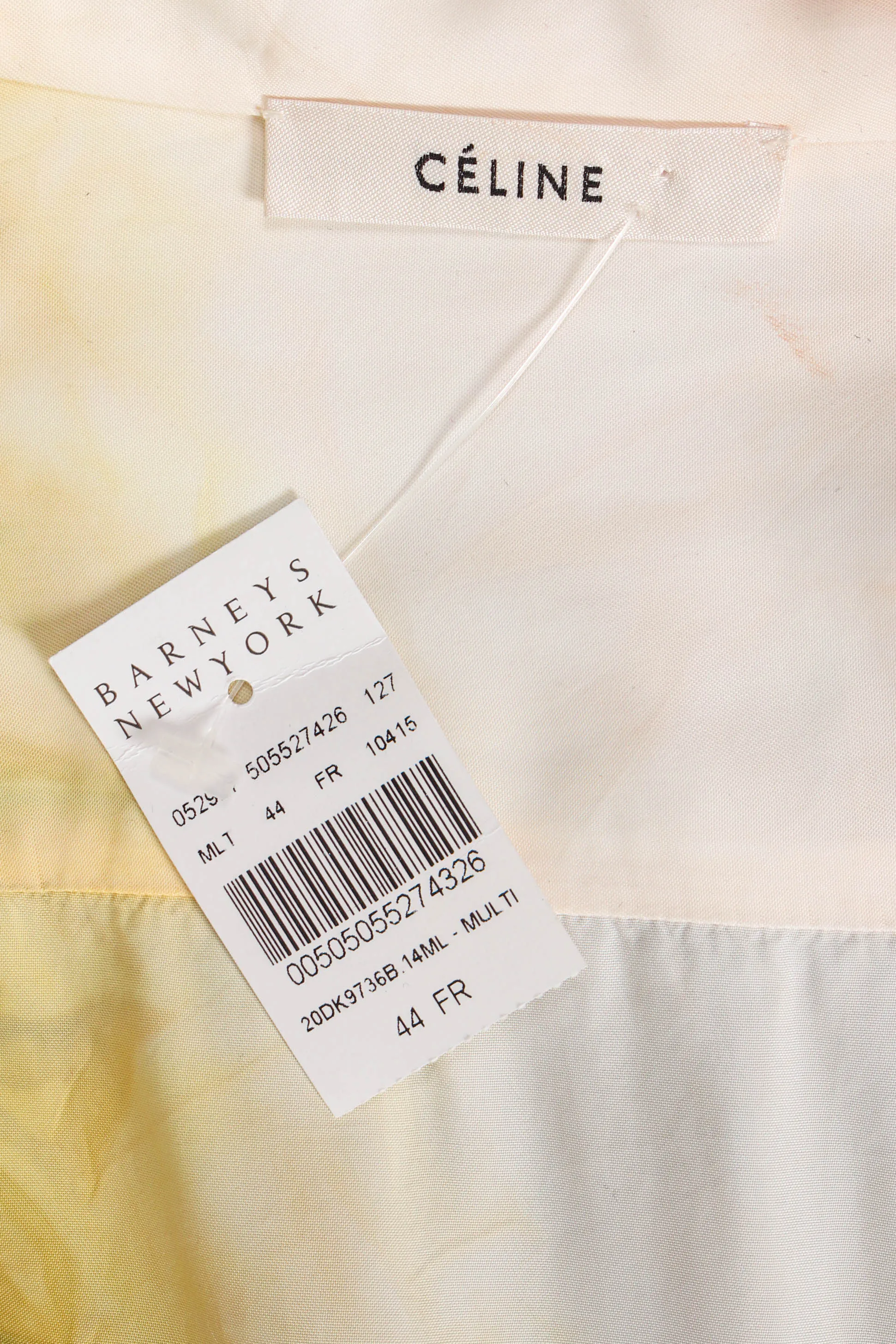 2018 Resort Pastel Tie Dye Blouse