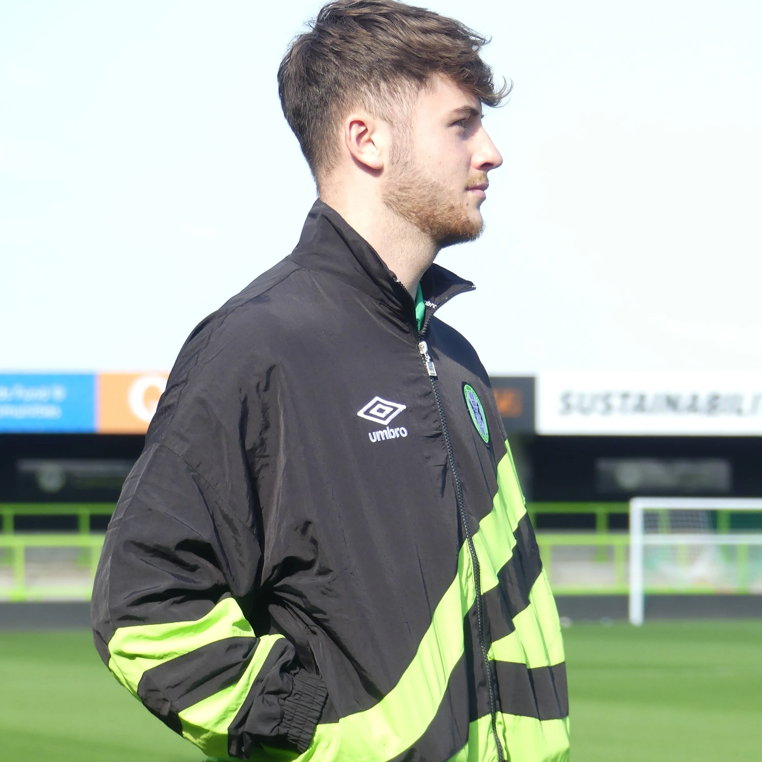 24/25 Junior Retro Diamond Track Jacket...NOW £35