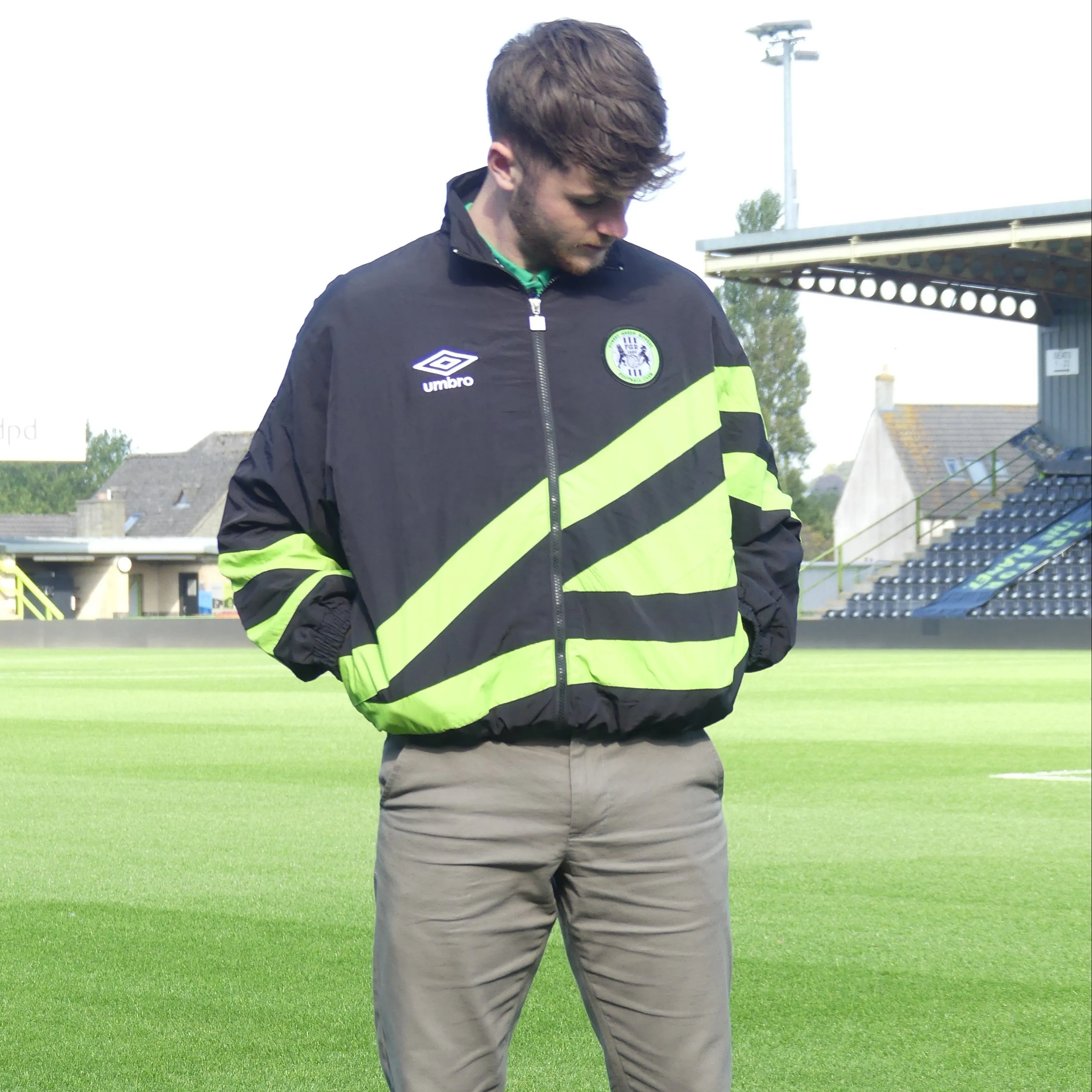 24/25 Junior Retro Diamond Track Jacket...NOW £35
