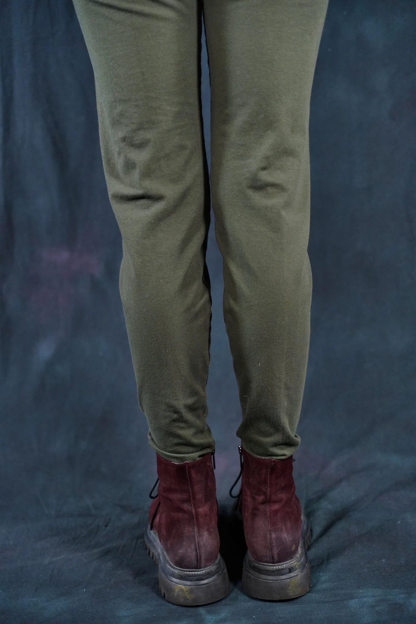 3136 Heavyweight Legging Black Olive Drab-U