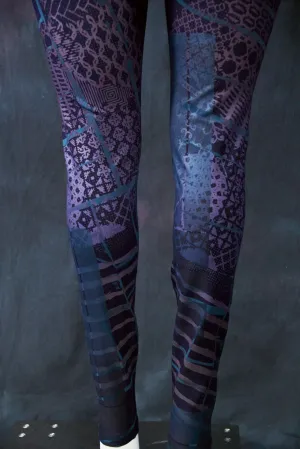 3136 Heavyweight Legging Teal-P