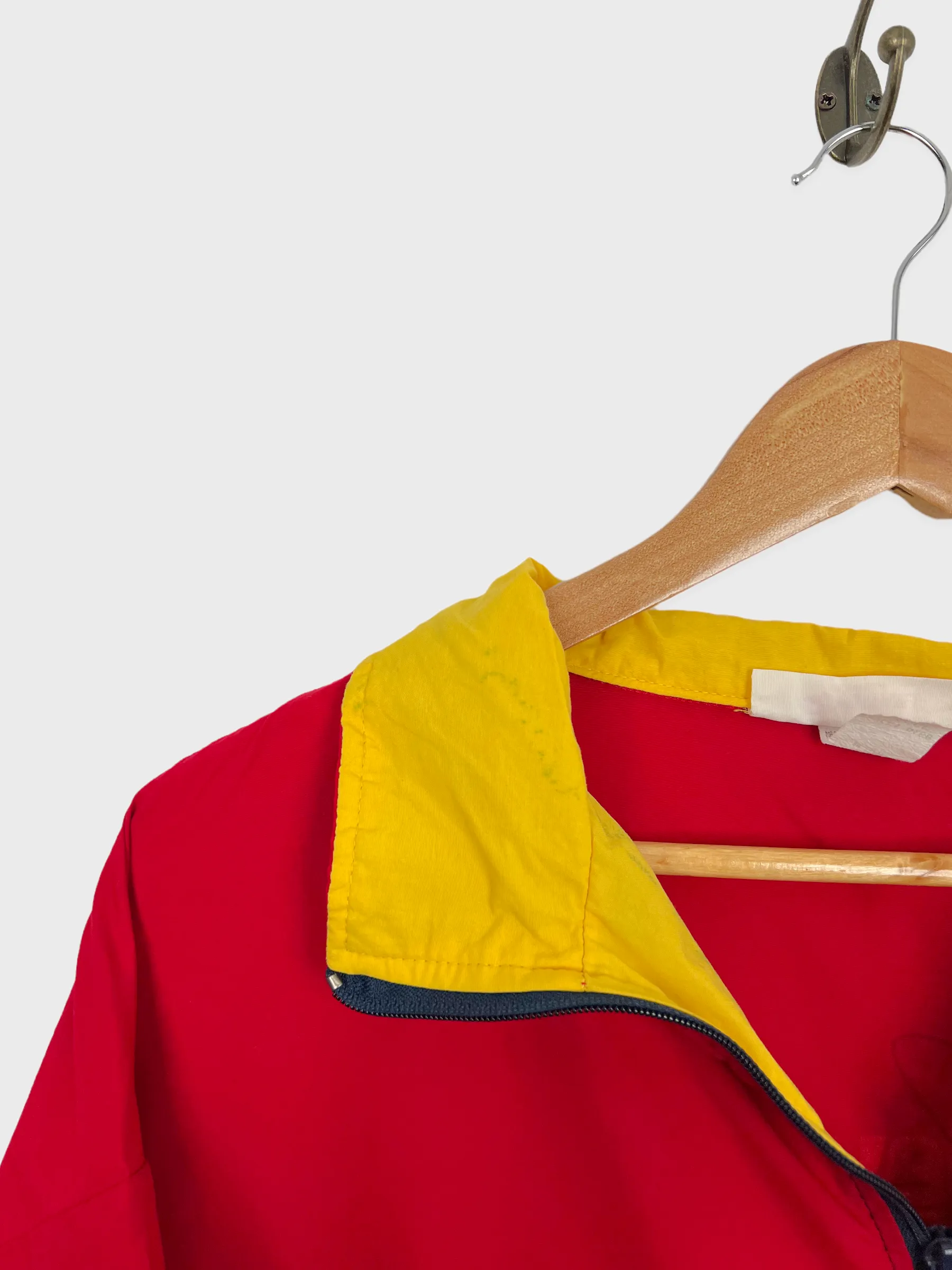 90's Berkley Trilene Embroidered Windbreaker Jacket Size 8