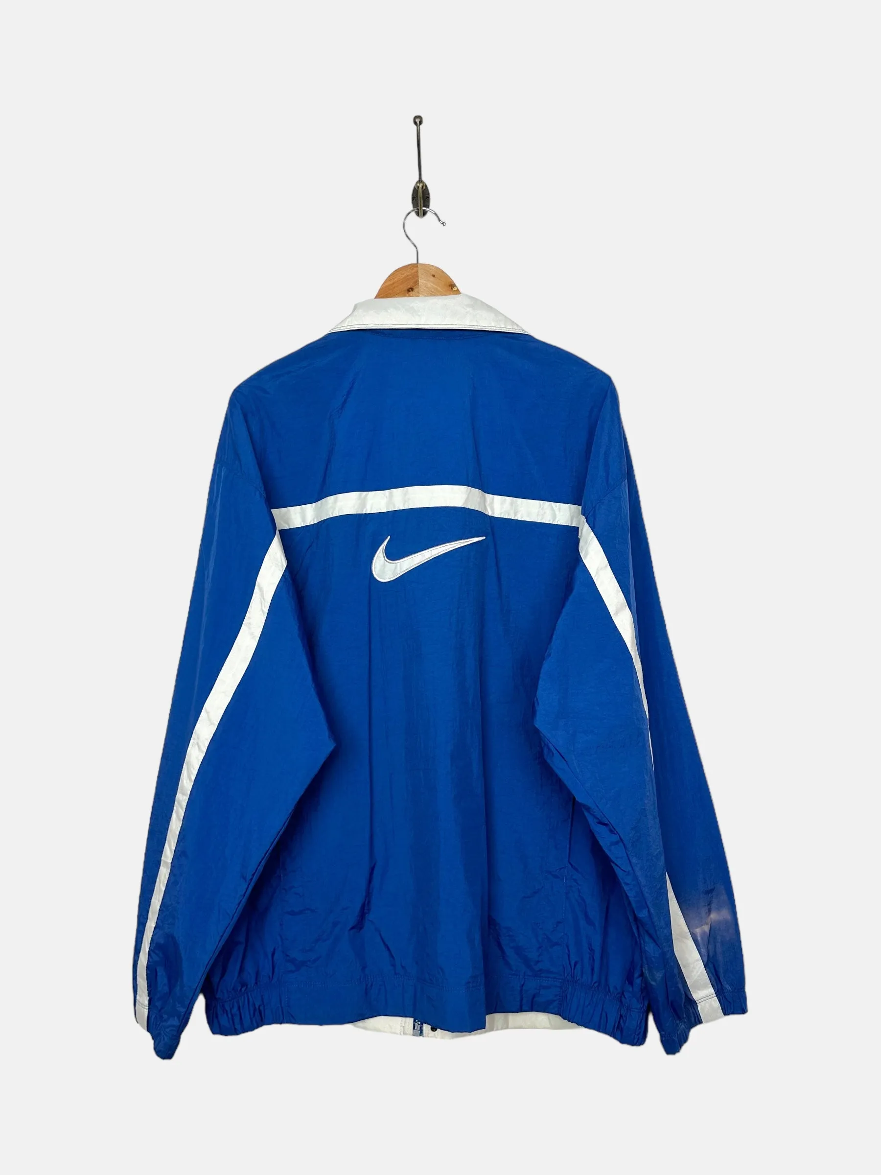 90's Nike Embroidered Vintage Windbreaker Jacket Size XL