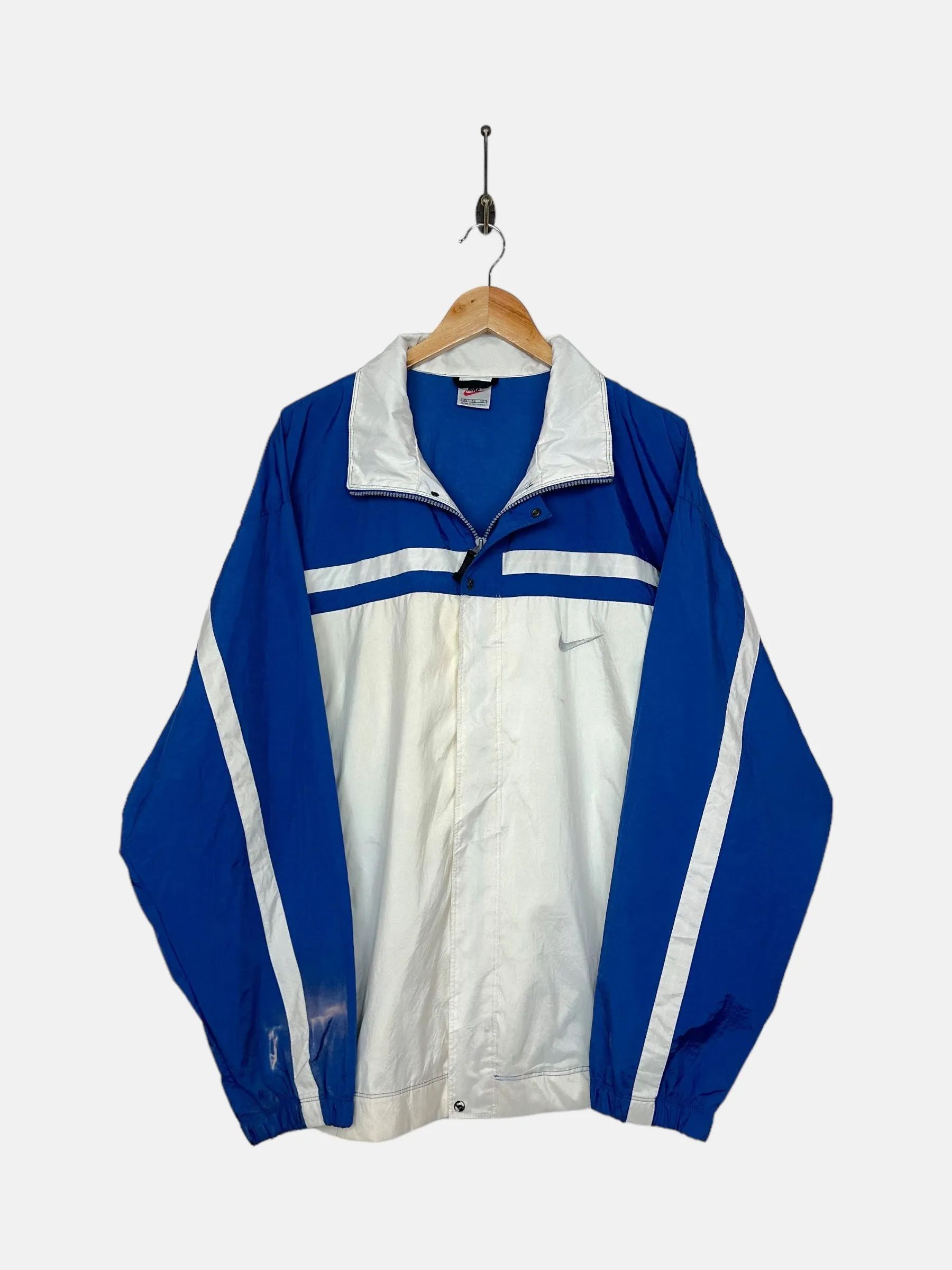 90's Nike Embroidered Vintage Windbreaker Jacket Size XL