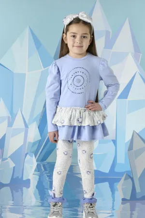 ADee PAMELA Iced Blue ADee On Ice Legging Set W241502