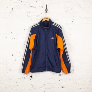 Adidas 90s Windbreaker Jacket - Blue - L