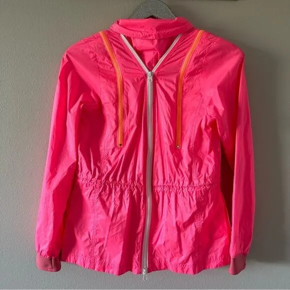 Adidas by Stella McCartney Hot Pink Windbreaker Jacket