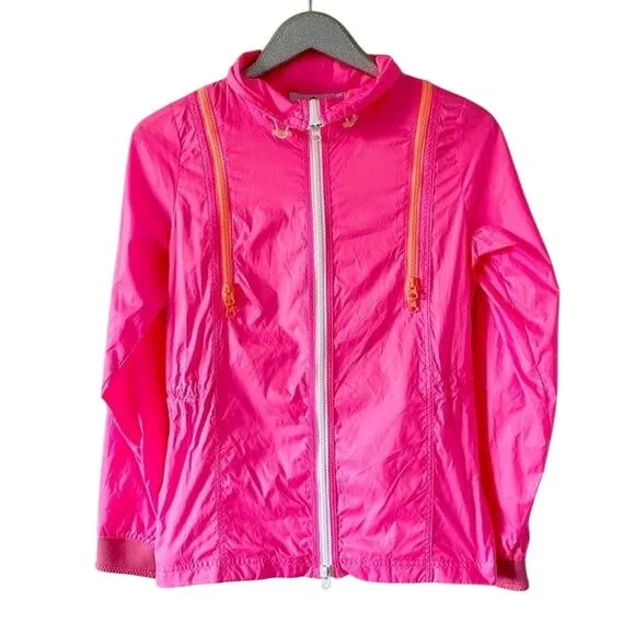 Adidas by Stella McCartney Hot Pink Windbreaker Jacket