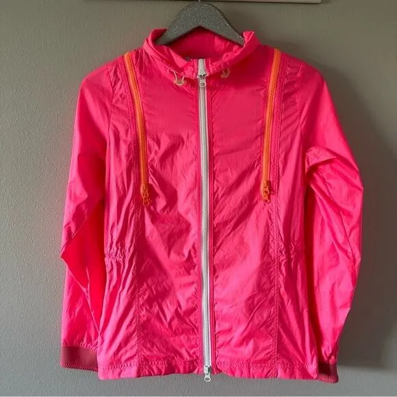 Adidas by Stella McCartney Hot Pink Windbreaker Jacket