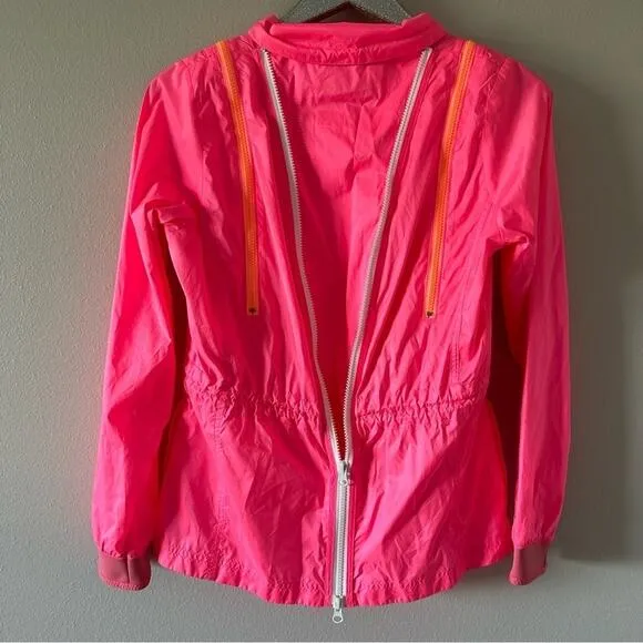 Adidas by Stella McCartney Hot Pink Windbreaker Jacket