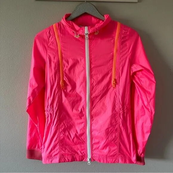 Adidas by Stella McCartney Hot Pink Windbreaker Jacket