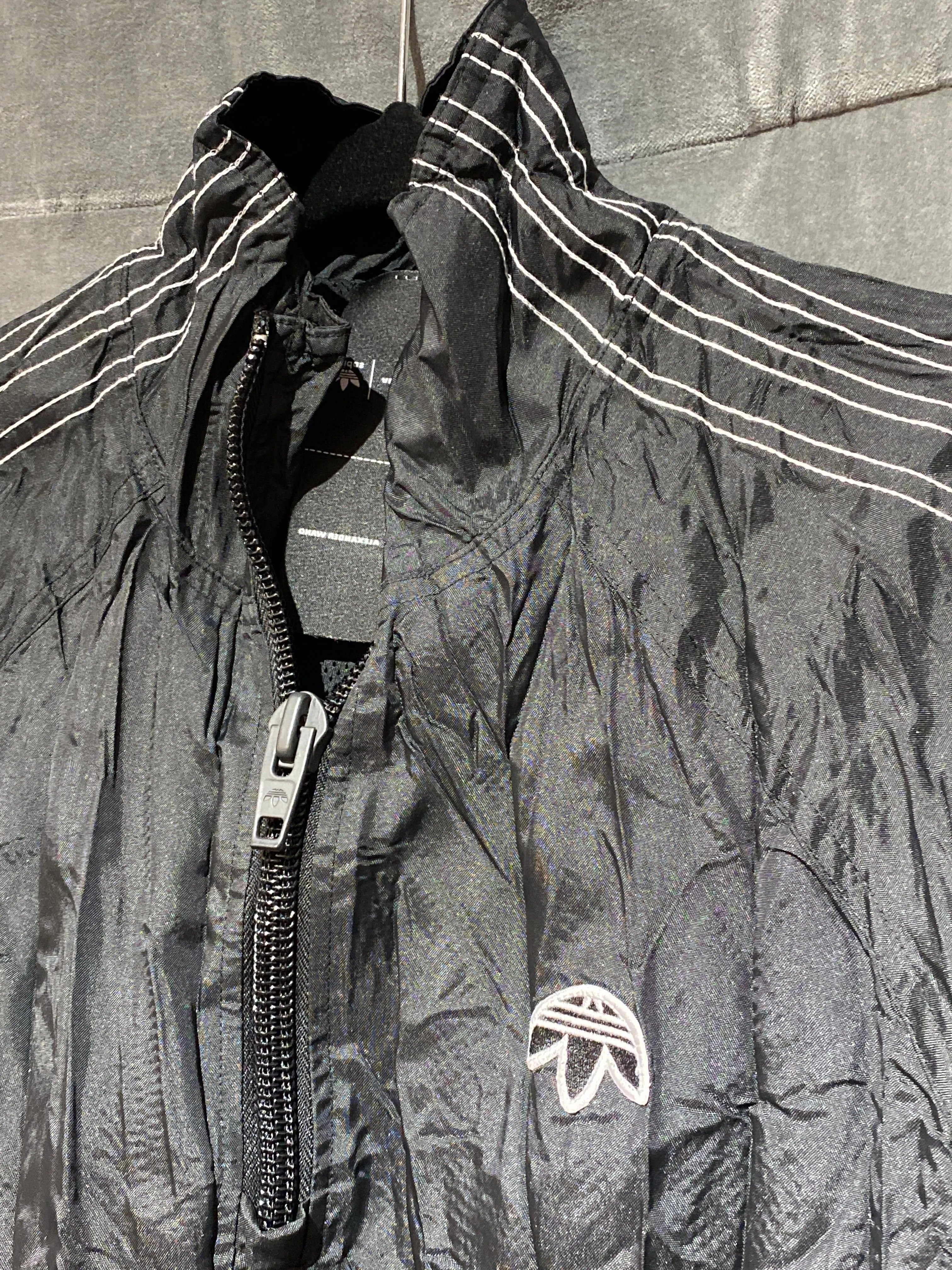 Adidas Originals by Alexander Wang Half zip Windbreaker