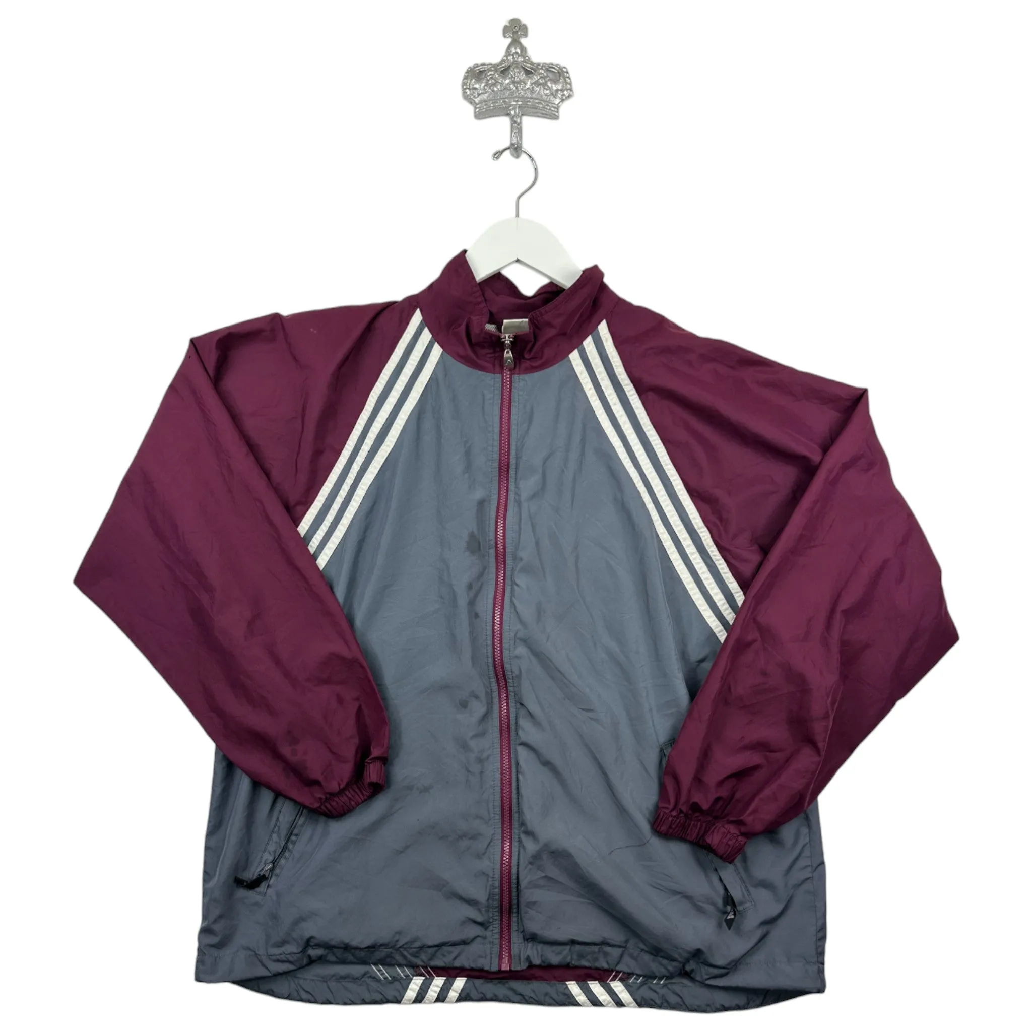 ADIDAS "PLAIN" WINDBREAKER - (L)