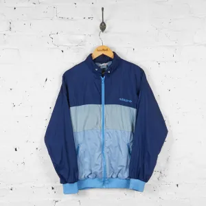 Adidas Shell Windbreaker Tracksuit Top Jacket - Blue -M