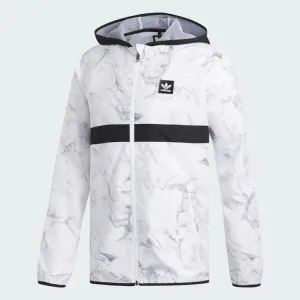 Adidas Skateboarding BB Packable Wind Jacket White/Solid Grey/Black