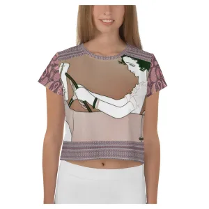 Adios! AOP Crop Top