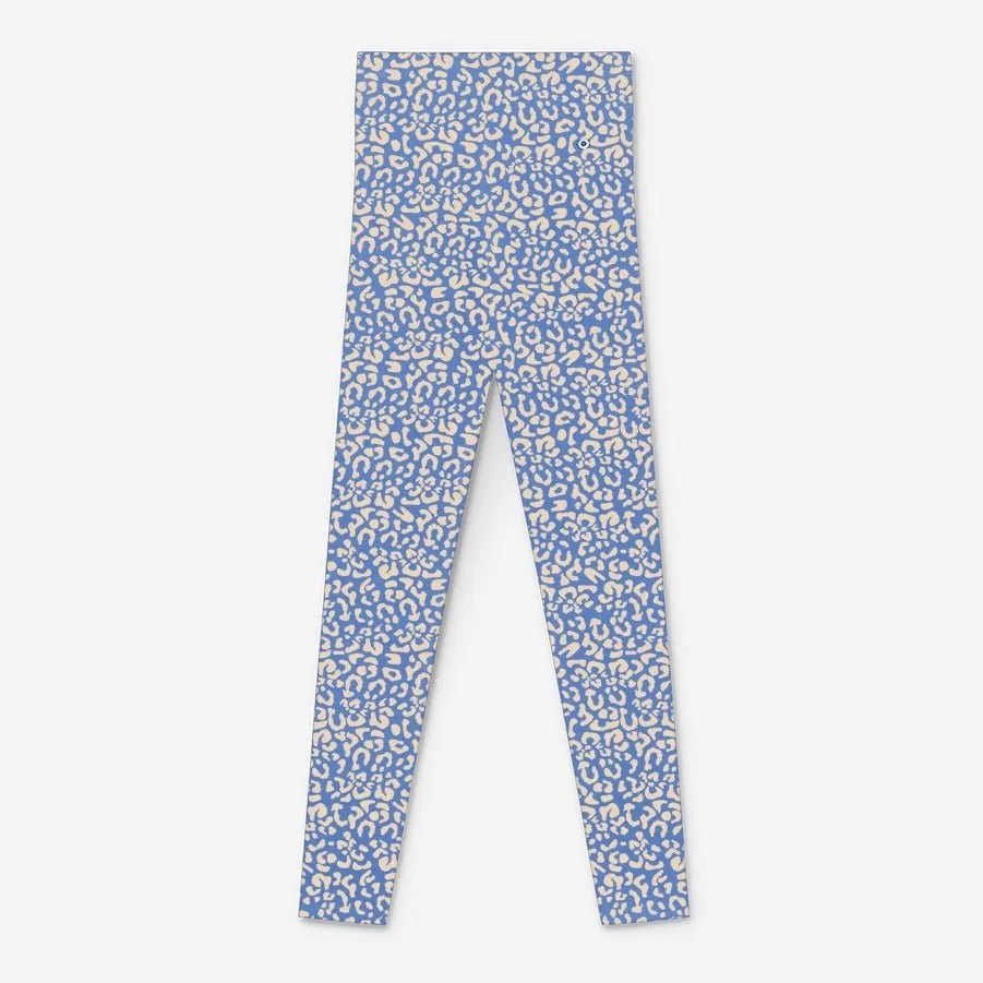 ADULT All Day Printed Leggings I Sky Blue