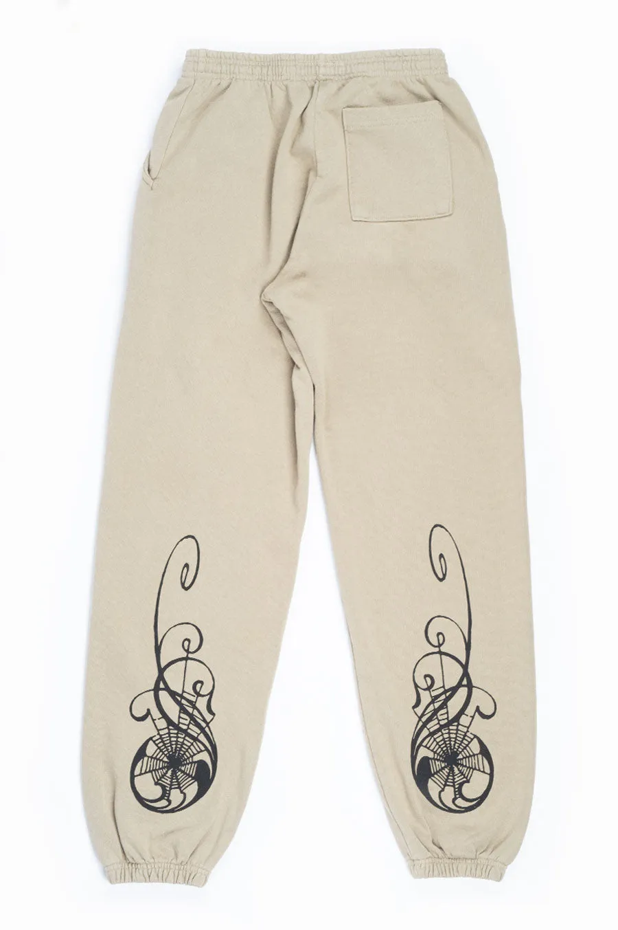 AFIELD OUT SPIDERWEB SWEATPANTS SAND