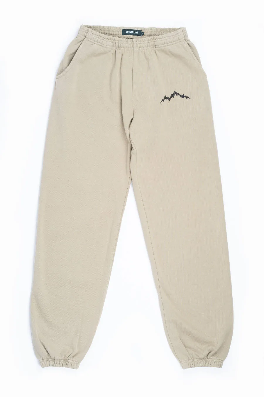 AFIELD OUT SPIDERWEB SWEATPANTS SAND