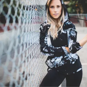 Albion Fit Antigua Slate Here &amp; There Hoodie