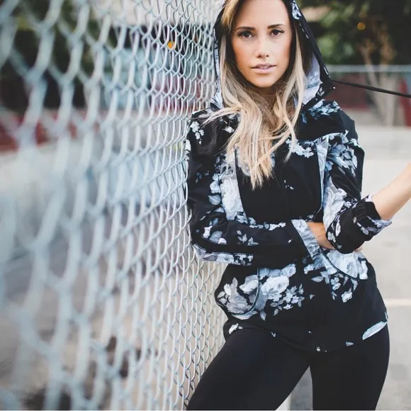 Albion Fit Antigua Slate Here &amp; There Hoodie