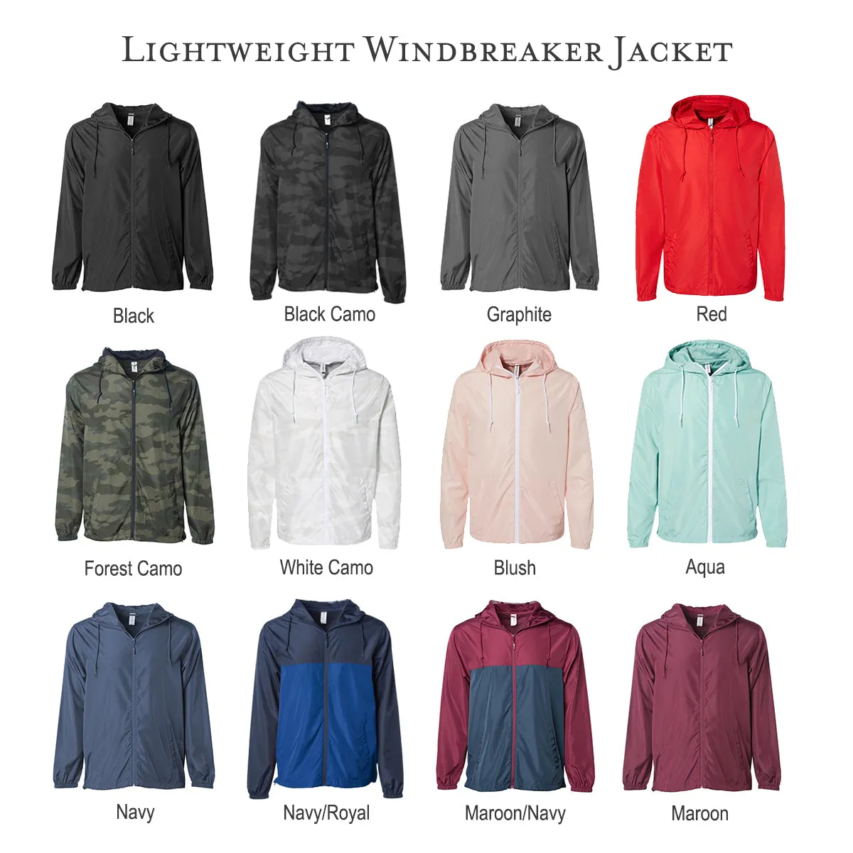 Alpha Tau Omega Full Zip Windbreaker