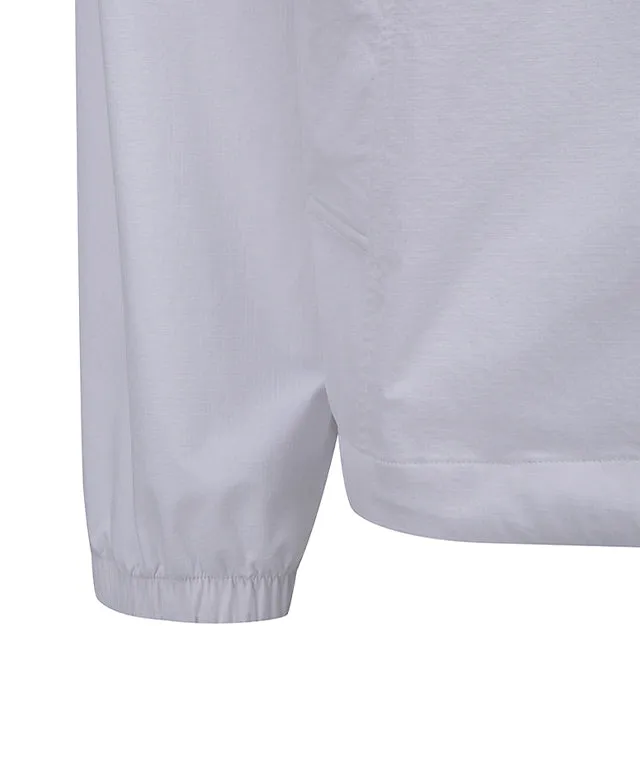 ANEW Golf: Men Highneck Windbreaker Jacket - White