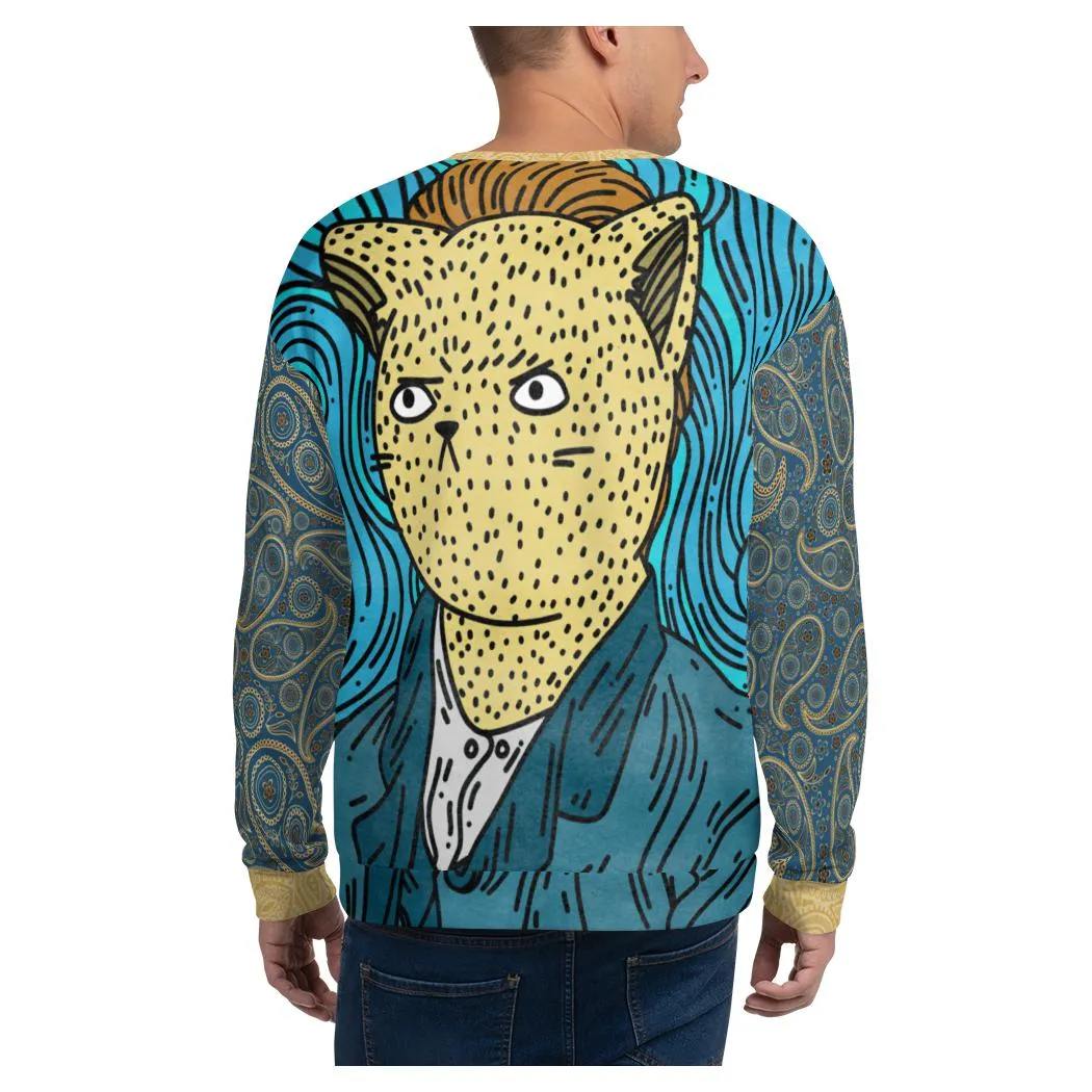 Angry Cat Sweatshirt