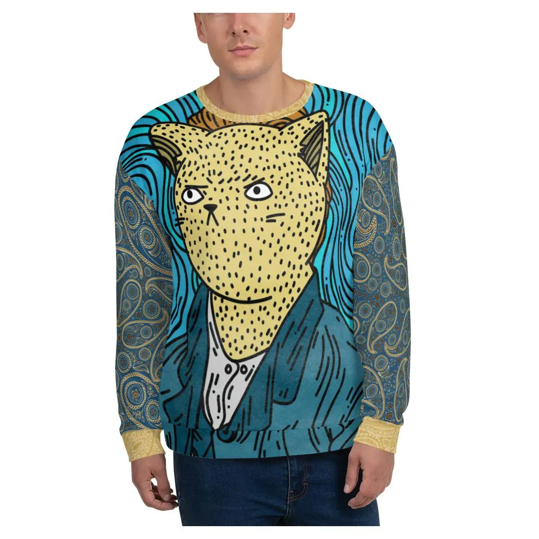Angry Cat Sweatshirt
