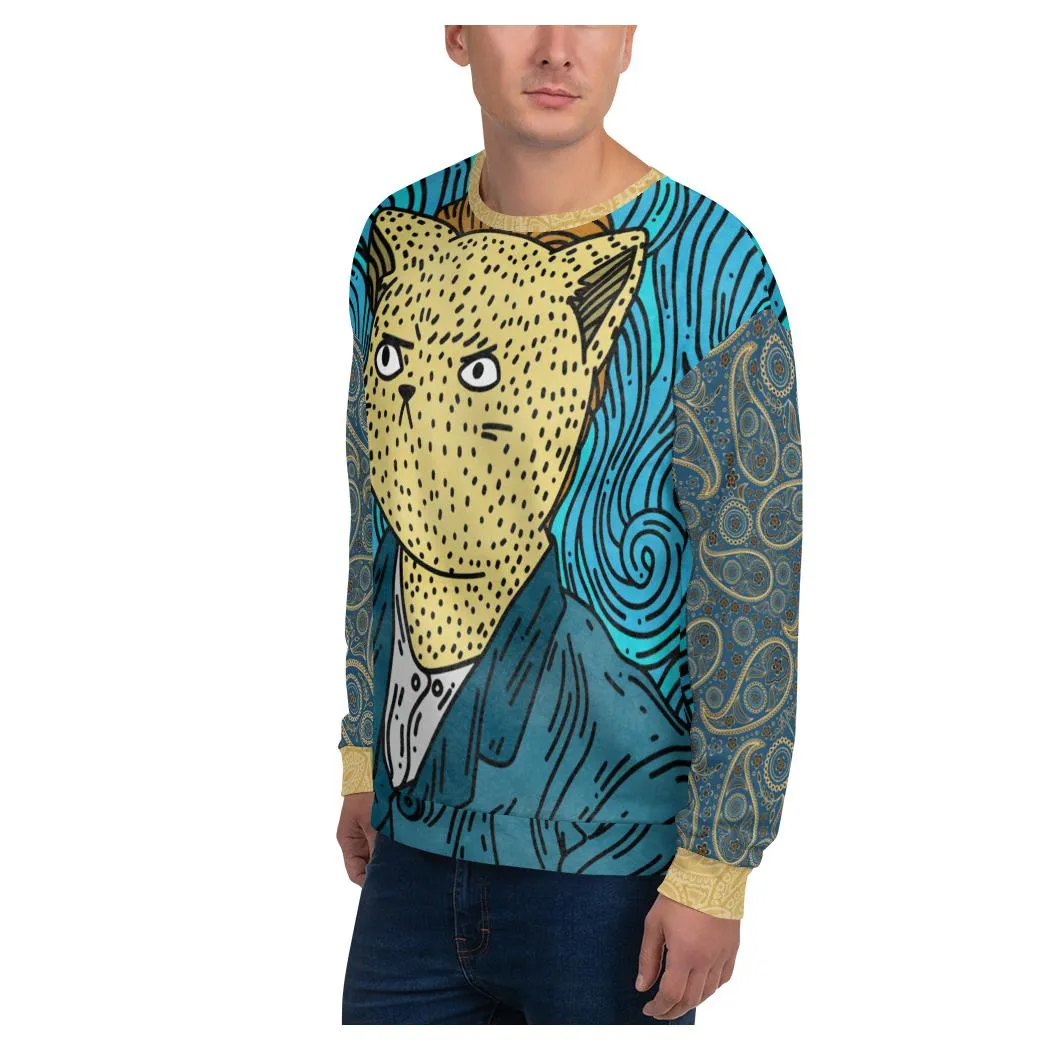 Angry Cat Sweatshirt