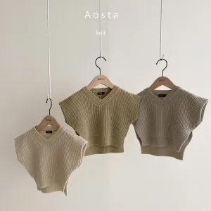 Aosta Mochi Knit Vest (3 colour options)