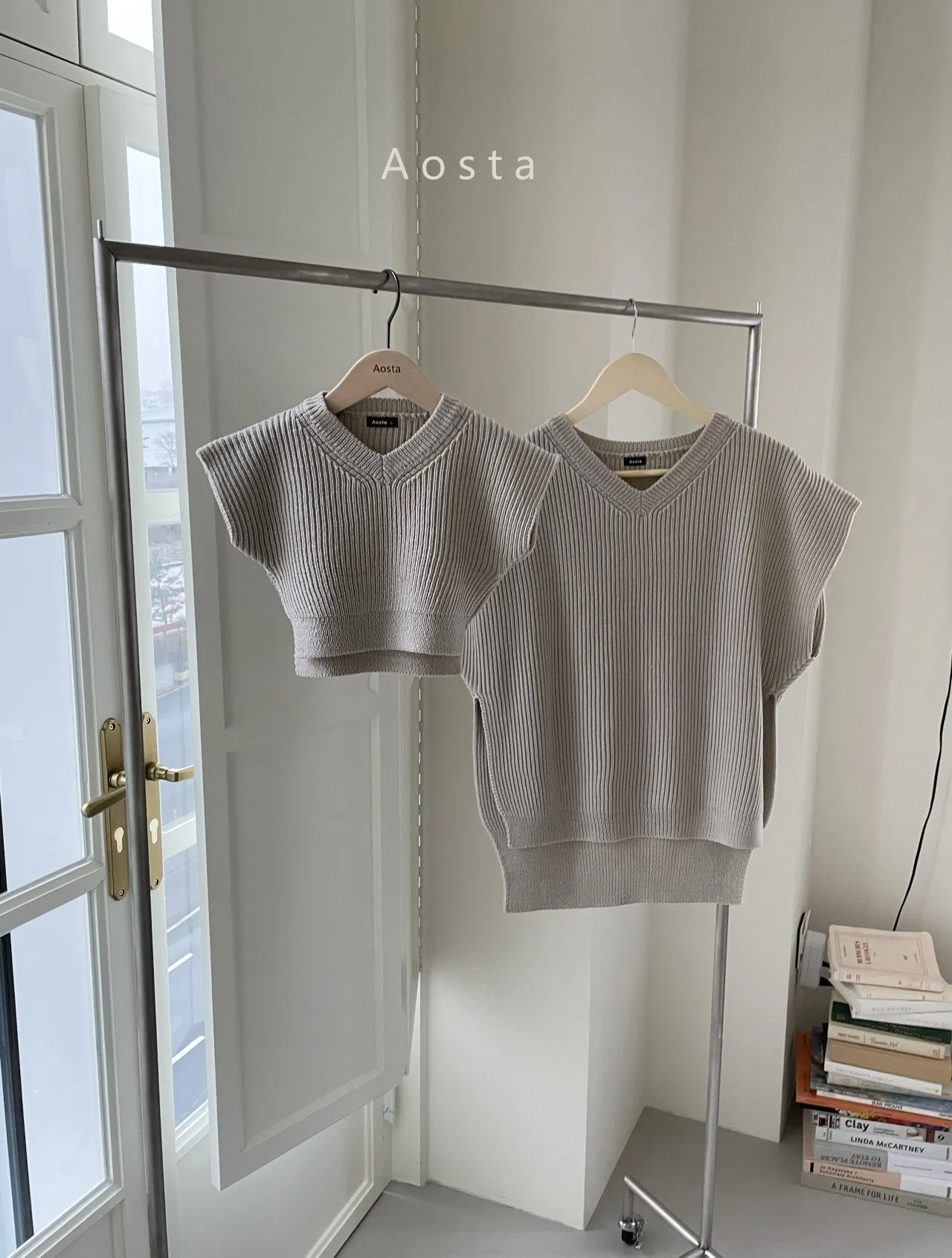 Aosta Mochi Knit Vest (3 colour options)
