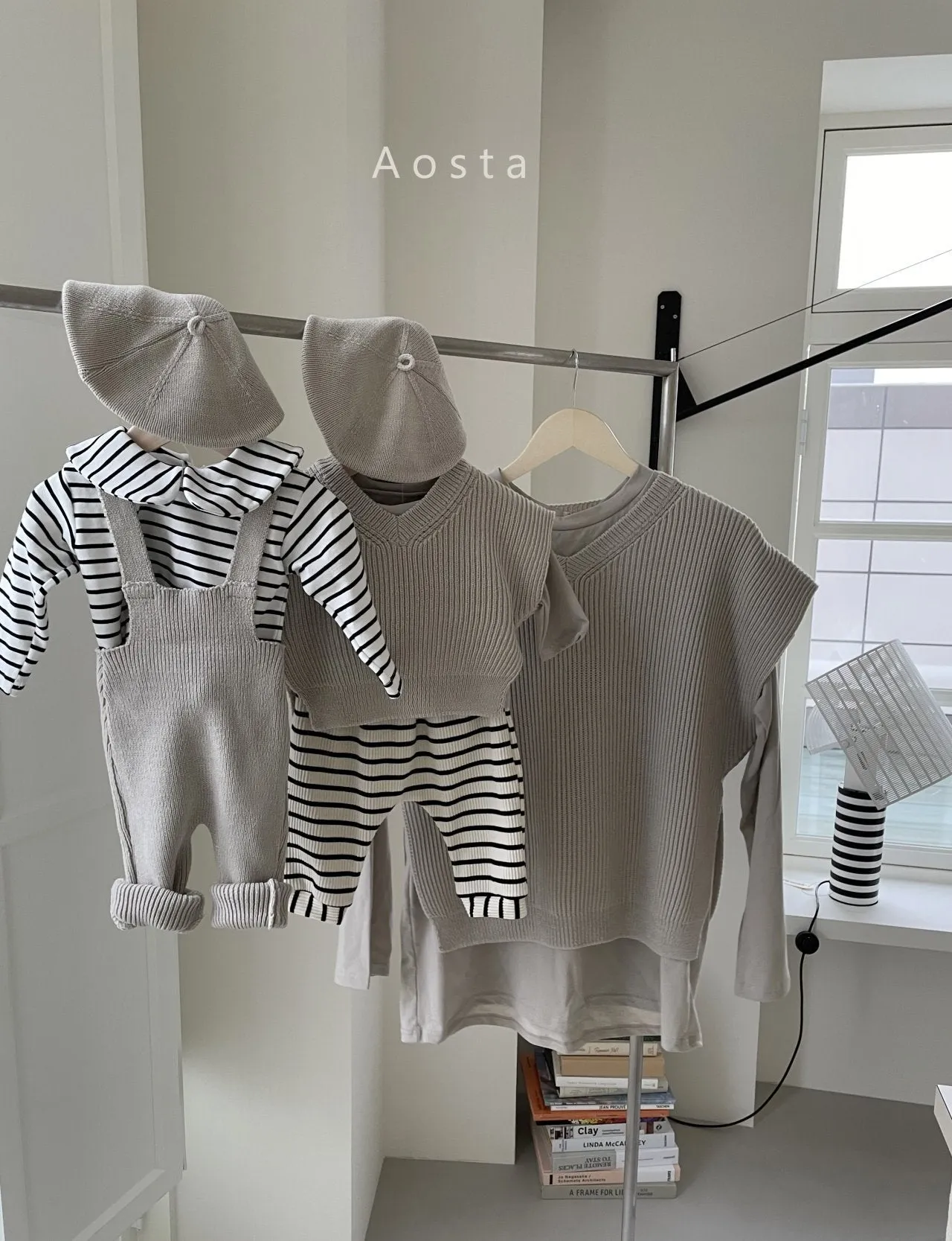 Aosta Mochi Knit Vest (3 colour options)