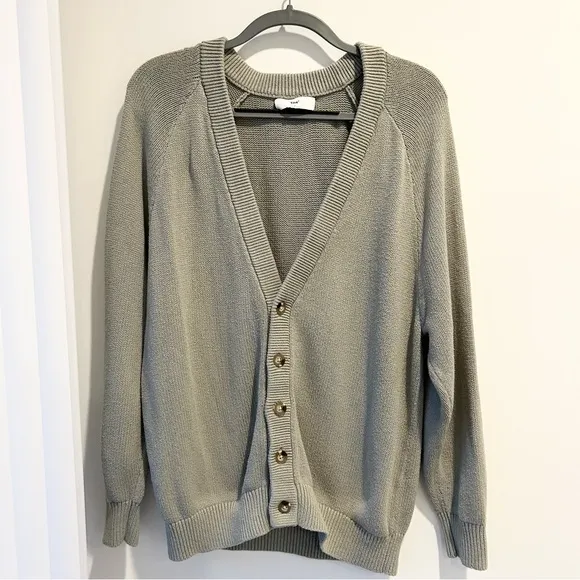 Aritzia TNA Barry Cardigan Green Size 1