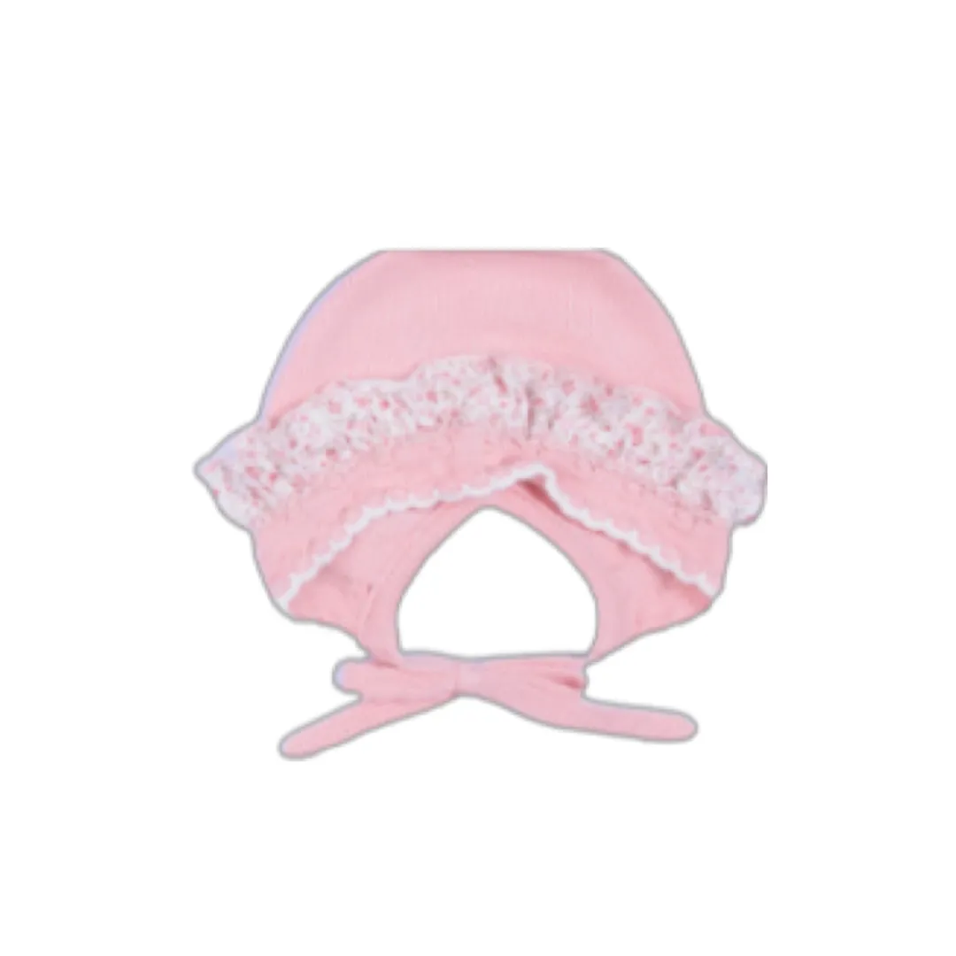 Artesania Granlei - Pink Ditsy Floral blouse and Knitted Legging set
