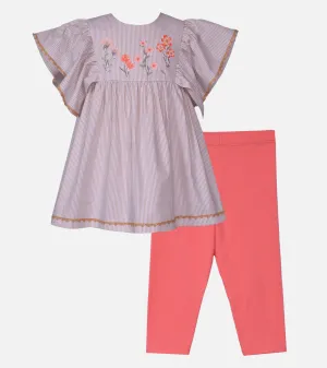 Ashley Embroidered Legging Set