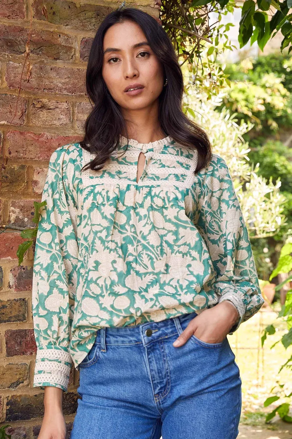 Aspiga Womens Margot blouse - Tea rose