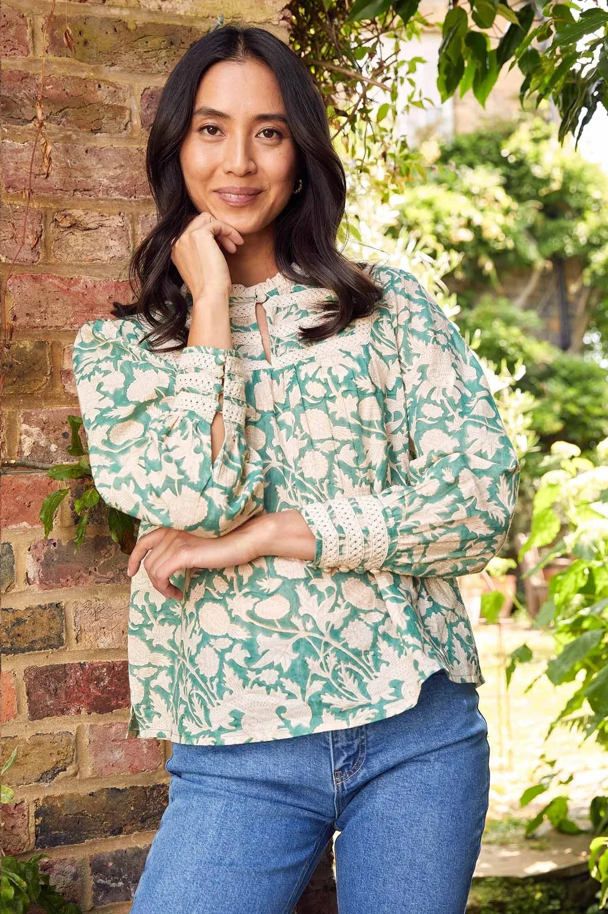 Aspiga Womens Margot blouse - Tea rose