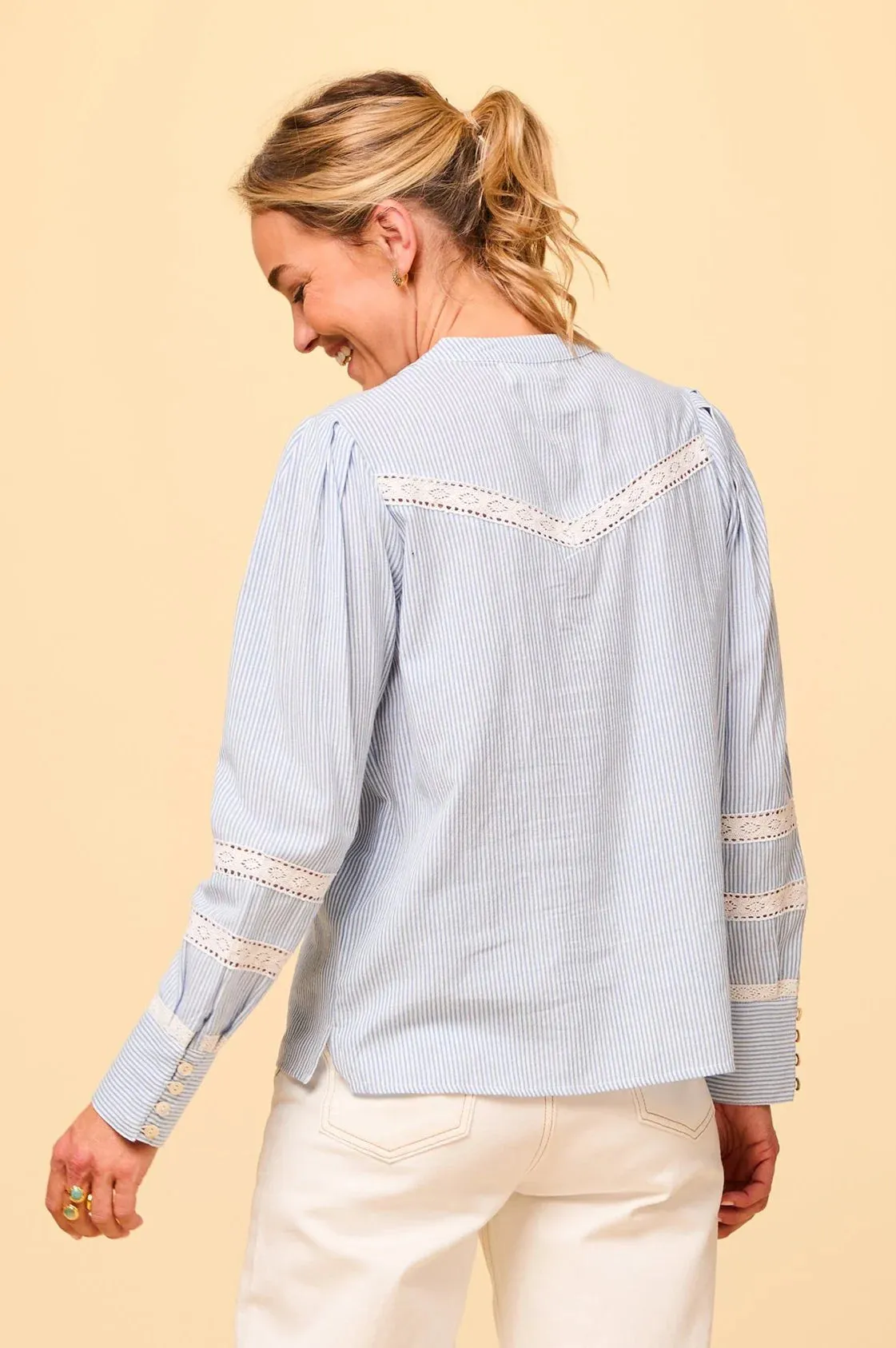Aspiga Womens Romy Blouse - Blue